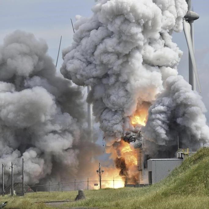 Rocket being developed by Japan's space agency explodes during testing but no injuries reported